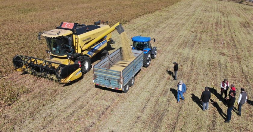 Diyarbakır’da soya ekim alanı bir yılda 9 bin dekardan 33 bin dekara çıktı