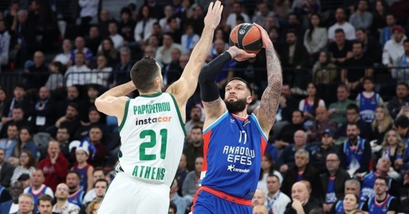 Anadolu Efes, Panathinaikos’u mağlup etti! – En güncel spor haberleri