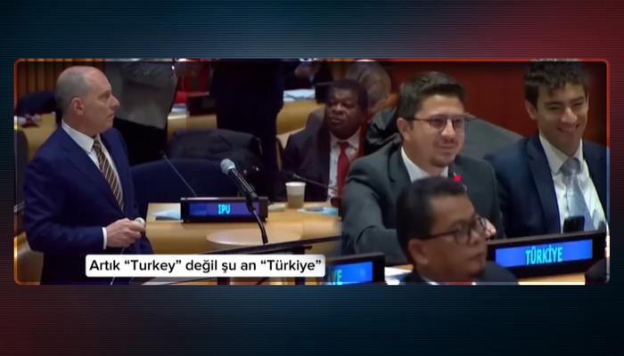 Birleşmiş Milletler’deki “Türk” Apogia! Ak Partisi Özboyaci müdahale etti, “Türkiye” düzeltildi