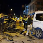 Polis Aracı ile Zincir Kazası: 2 Yaralı Polis
