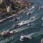 Saruyerli hayranları Boğaz’daki takımlarının şampiyonasını kutladı! –