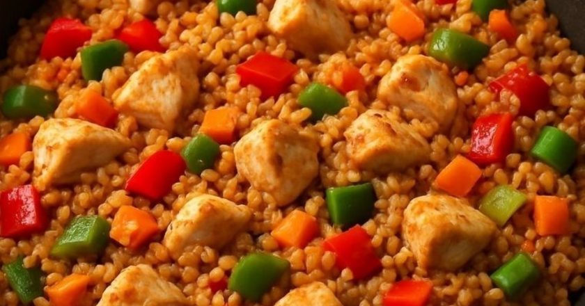 Bir tencerede çok fazla lezzet: Tavuk sebzeli bulgur pilaf tarifi – son dakika Girme News