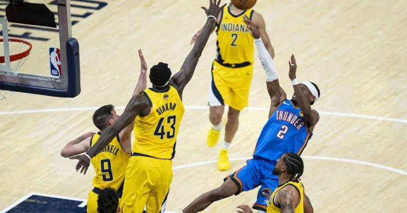 Oklahoma City Thunder, Indiana Pacers’ı yenerek seriyi yeniden eşitledi