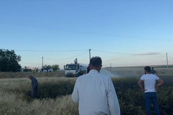 Bitlis’te tarla da çıkan yangın korkuttu! “Kısa sürede büyük bir facia yaşanmadan söndürüldü”
