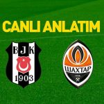 Beşiktaş – Shakhtar Donetsk maçı HT Spor Canlı İzle | İlk 11'ler belli oldu
