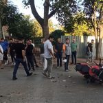 Bursa’da otomobille çarpışan motosikletin sürücüsü ağır yaralandı