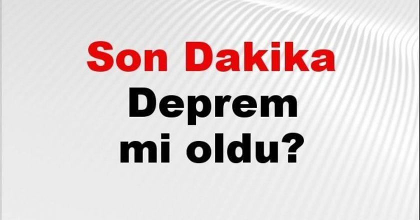 Deprem Alarmı! Son Gelişmeler ve AFAD’ın Verileri 2 Aralık 2025