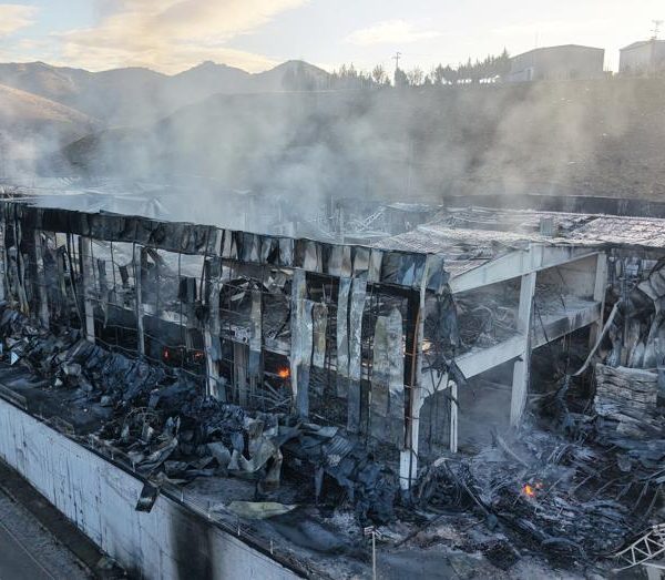 10 Saat Süren Yangının Ardından Fabrikanın Durumu
